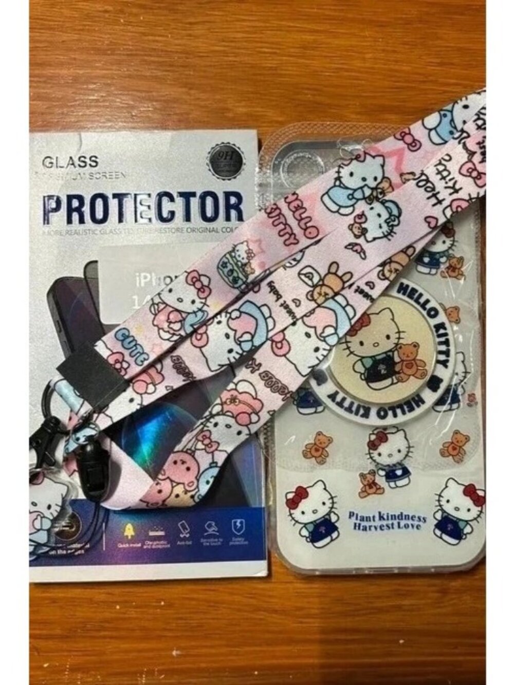 Hello Kitty Sanrio iPhone 14Plus Accessories Bundle